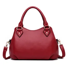 Модные женские сумки из натуральной кожи, простой стиль, сумка-тоут для дам, сумки через плечо, женские сумки-мессенджеры, Mujer Bolsos