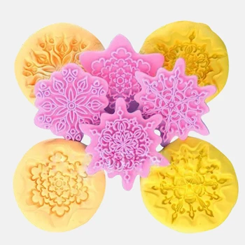 

5pcs/set Mandala Lace Pattern Embossing Die Plastic Stamp Polymer Clay Sculpture Texture Stamp Clay Tool Mandala Dotting Tools