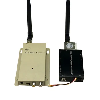 

1.2G 5W Wireless Video and Audio Transmitter Receiver Image Transmission Strengthen TM-5000 Spare Parts for Monitoring Security