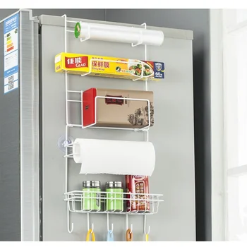 

Refrigerator Rack Side Shelf Sidewall Holder Multifunctional Kitchen Supplies Organizer Household Multi-layer Fridge Storage