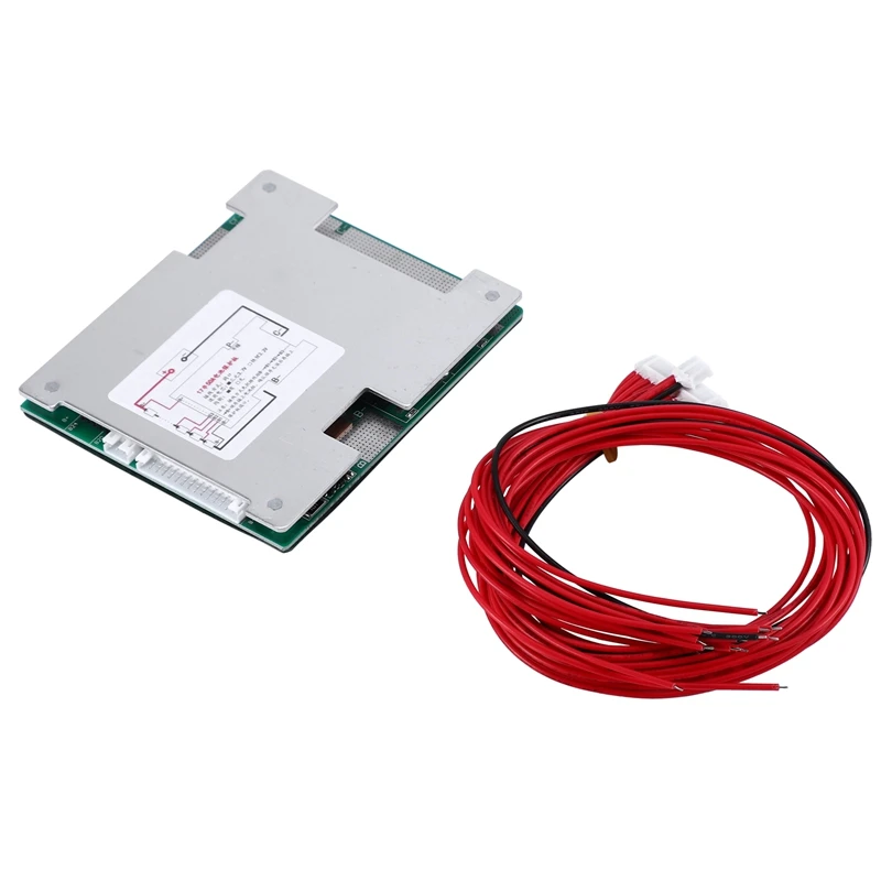 17S 64V 50A 18650 литий-полимерный аккумулятор Защитная плата BMS PCB с балансом для электровелосипеда EScooter