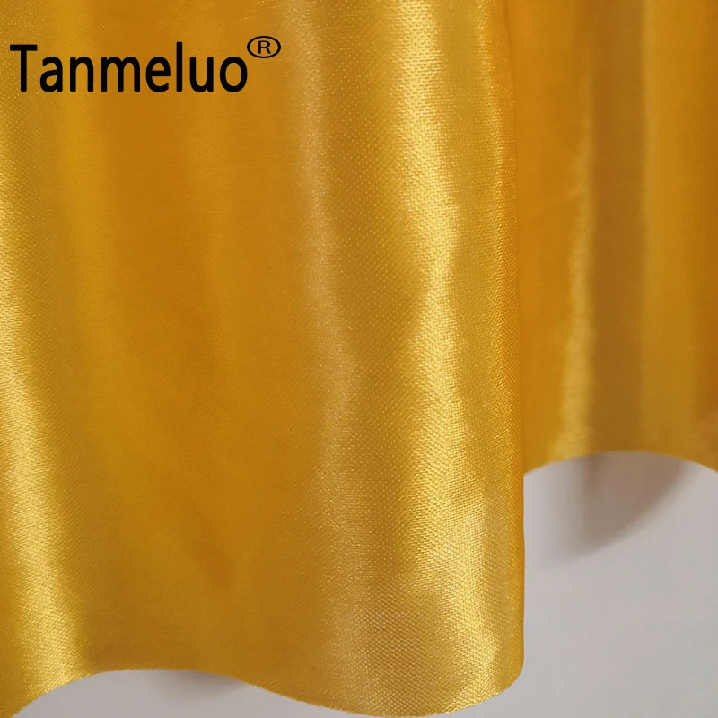 Table Skirts Tanmeluo Gold for Birthdays Event Party Wedding Banquet Stage Cloth Decoration