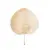Pushan Arts Hand Made Fan Peach Shaped Bamboo Fan Summer Cool Air Fan DIY Характеристика