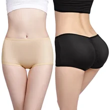 Женское нижнее белье, подтягивающее бедра, пуш-ап, с подкладкой, дышащие, низкая талия, трусы-боксеры, подтягивающие бедра, подтягивающие ягодицы