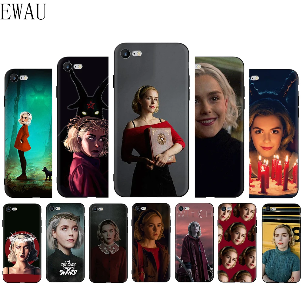 Мягкий силиконовый чехол для телефона EWAU Chilling adventures of Sabrina чехол для iPhone 5 5S SE 6 6s 7 8 Plus X XR XS 11 Pro MAX