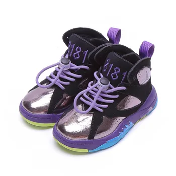 

Kids Sport Sneakers Girls Slip On Shoes Baby Boys Brand Chunky Sneakers Children High Top Casual Sneakers Mesh Shoe Trainers New