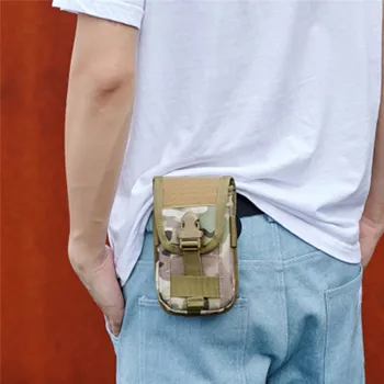 

Men Camouflage Changing Bags Multifunctional Card Package Portable Casual Change Storage Bags Male Oxford Coin Purse