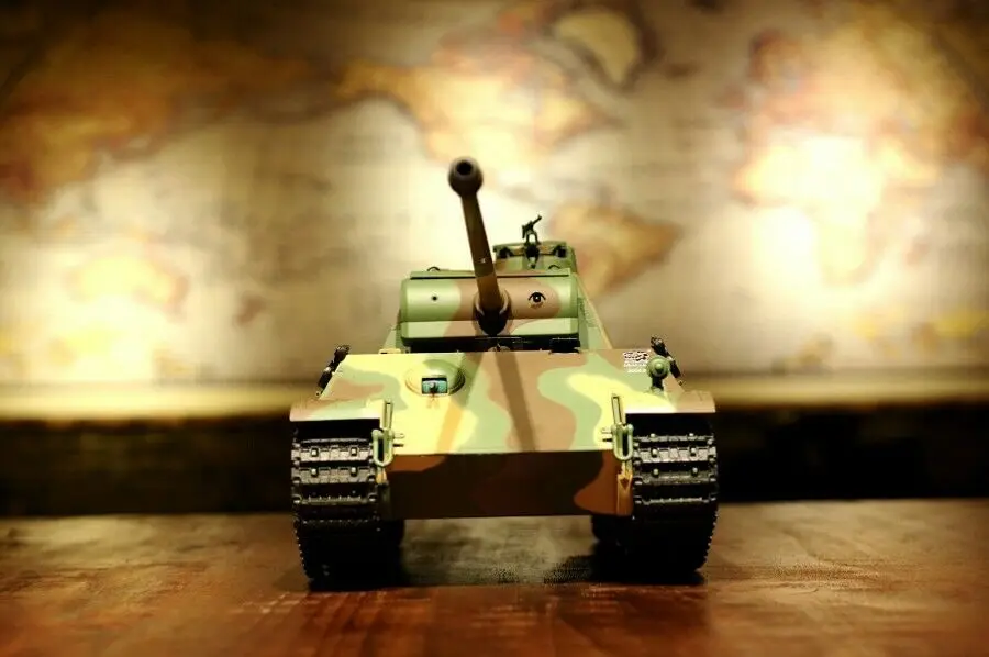 1/16 Масштаб дистанционного управления rc Танк, 2,4G Henglong 3879 поколение пластика немецкая пантера G RTR радиоуправляемая модель танка