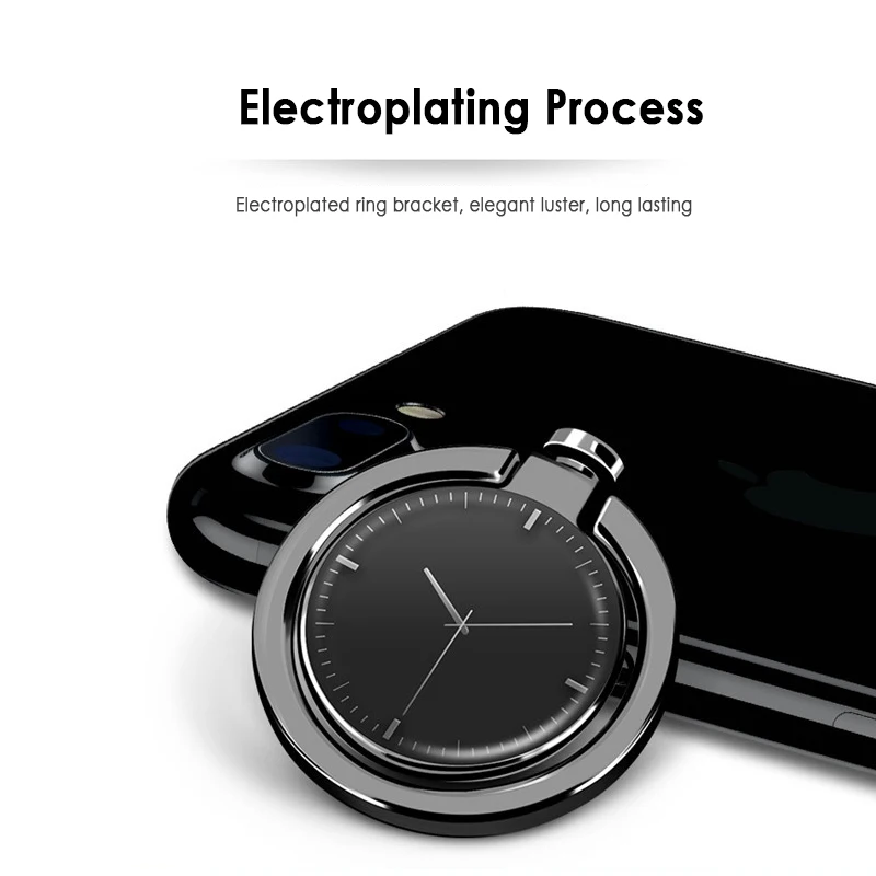 Подставка-кольцо под Пальцы для телефона 360 градусов подставка роскошные часы с узором металлическая подставка для мобильного телефона для iPhone 11 x для samsung для xiaomi 9