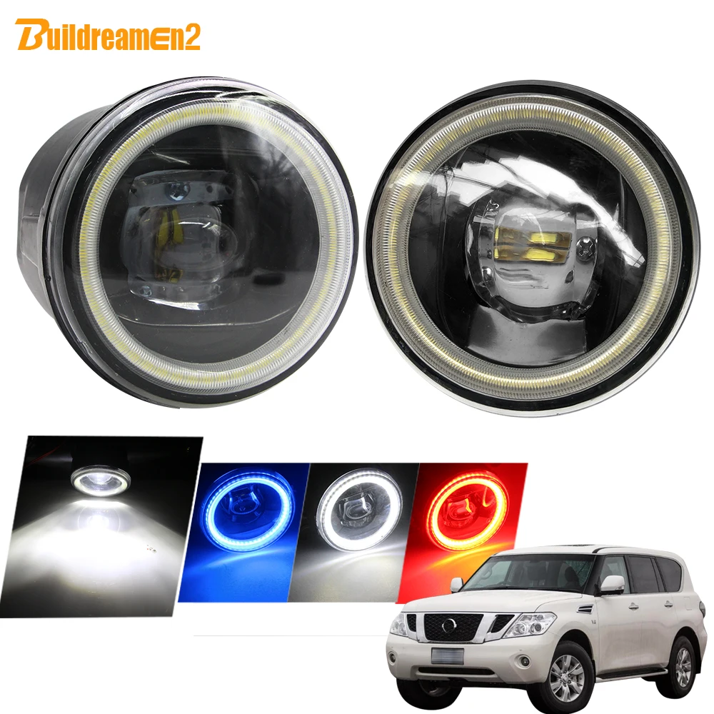 Buildreamen2 для Nissan патруль 3/III Y62 2010 2011 Автомобильные 4000LM H11 светодиодные