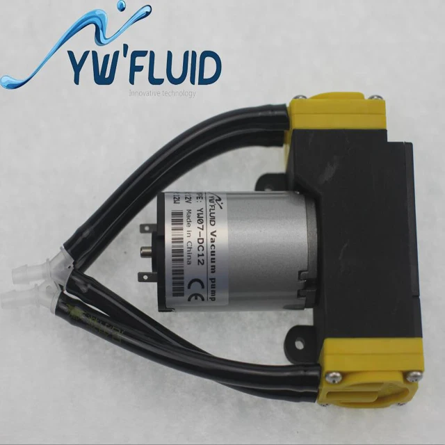 YW07-DC-12/24 V с PTFE диафрагма Электрический 10L/min12v dc Мини Вакуумный косметический аппарат
