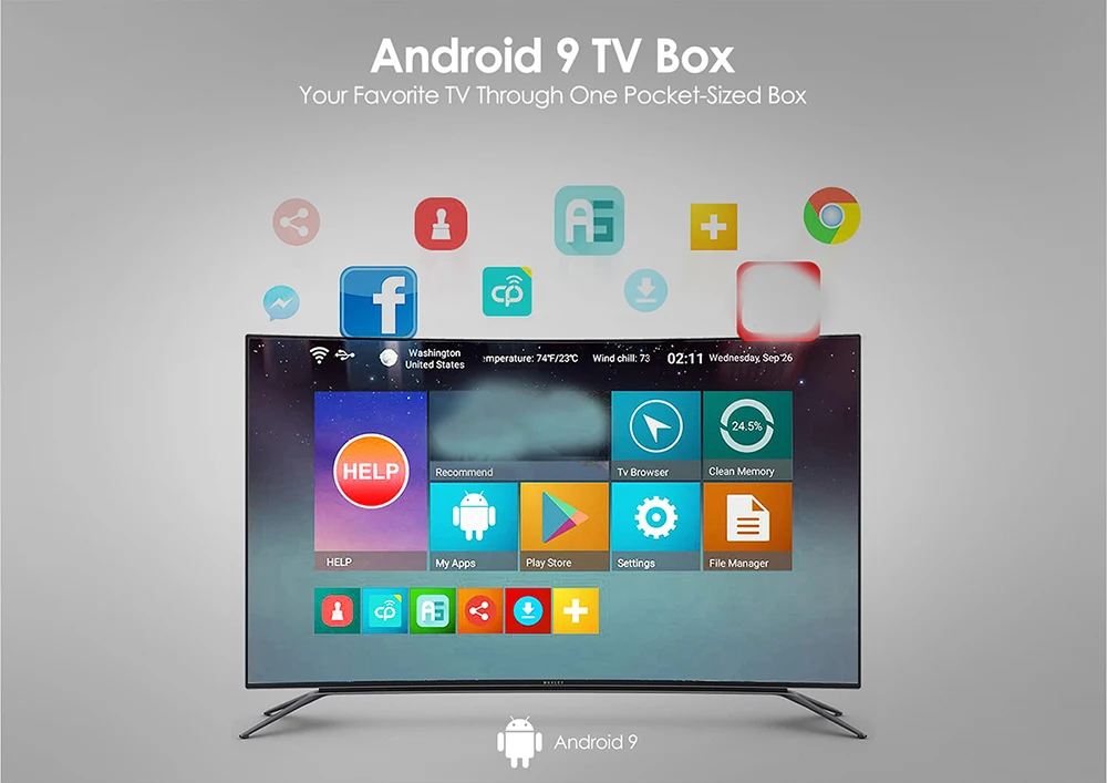 DHL Beelink GT-King Android 9,0 tv BOX Amlogic S922X GT King 4G DDR4 64G EMMC Smart tv Box 2,4G+ 5G Dual wifi 1000M LAN с 4K