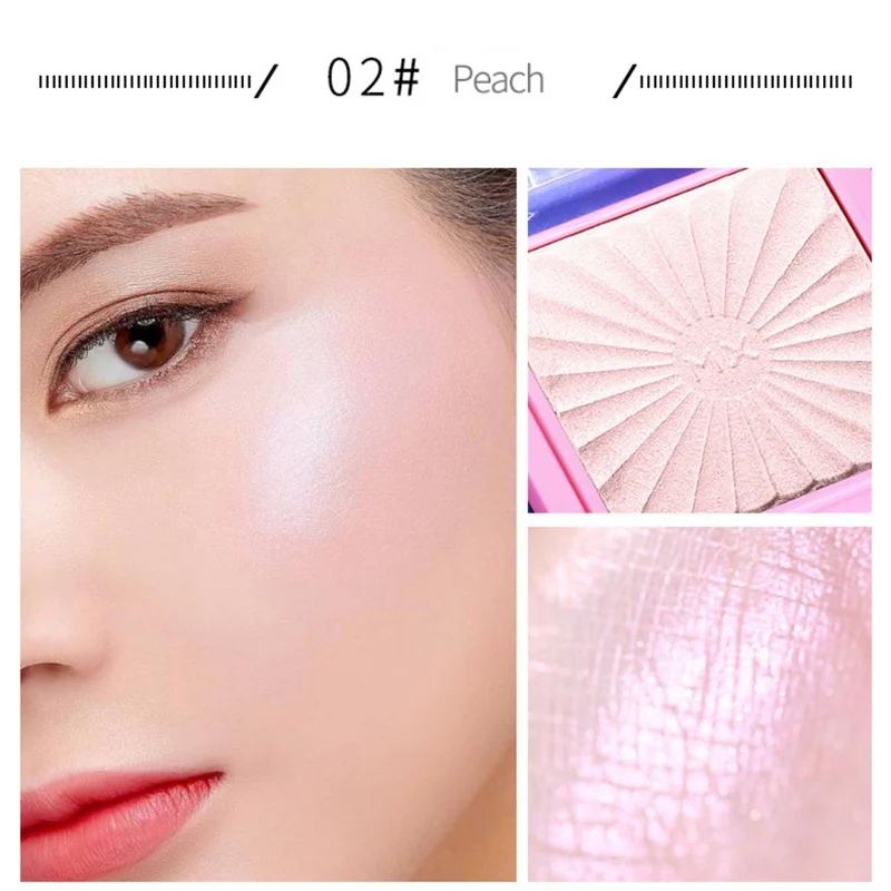 Brighten Skin Tone Facial Highlighter Lasting Waterproof Natural Charming Pro Diamond Highlight Powder