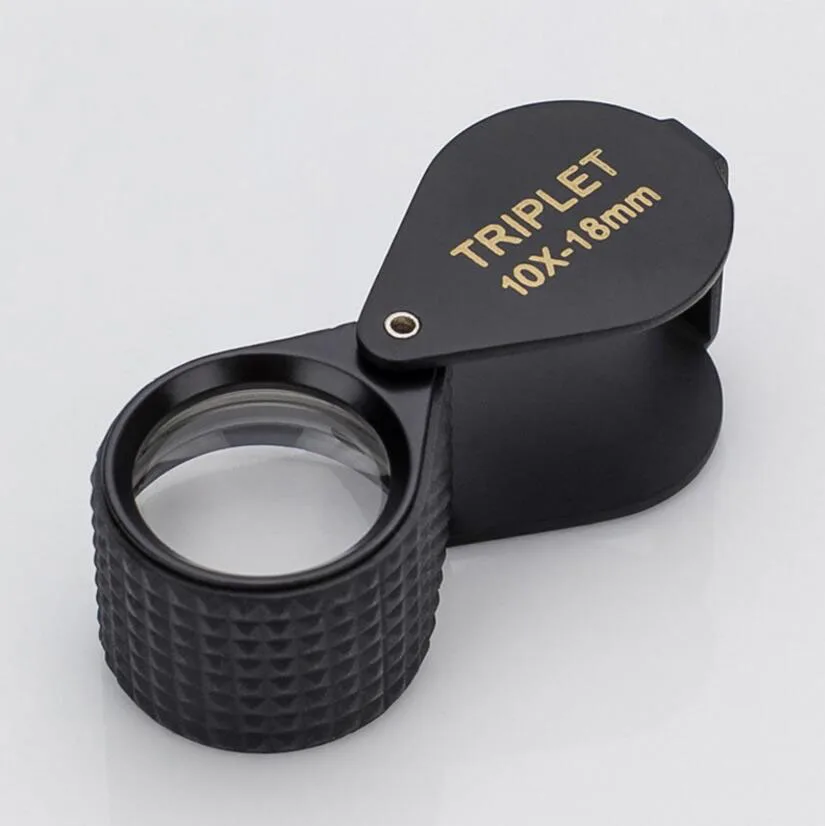 Gemstone top magnifying glass