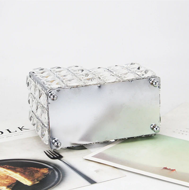 1Pc Nordic Crystal Makeup Brush Holder Desktop Eyebrow Pencil Storage Bucket Jewelry Cosmetic Organizer