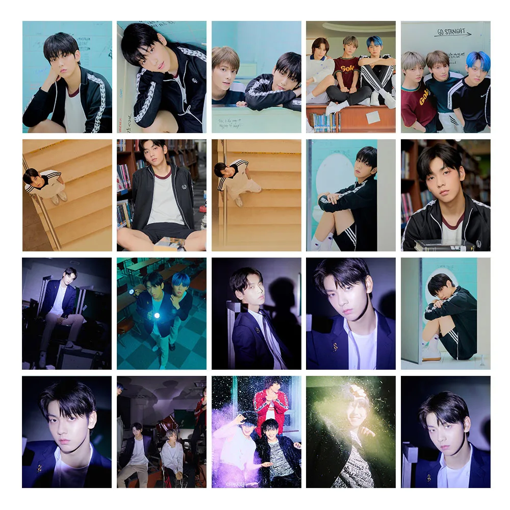 Kpop TXT WINNER DAY6 Same Portray Photo Cards BEOMGYU SOOBIN TAEHYUN YEONJUN LOMO Cards Postcards
