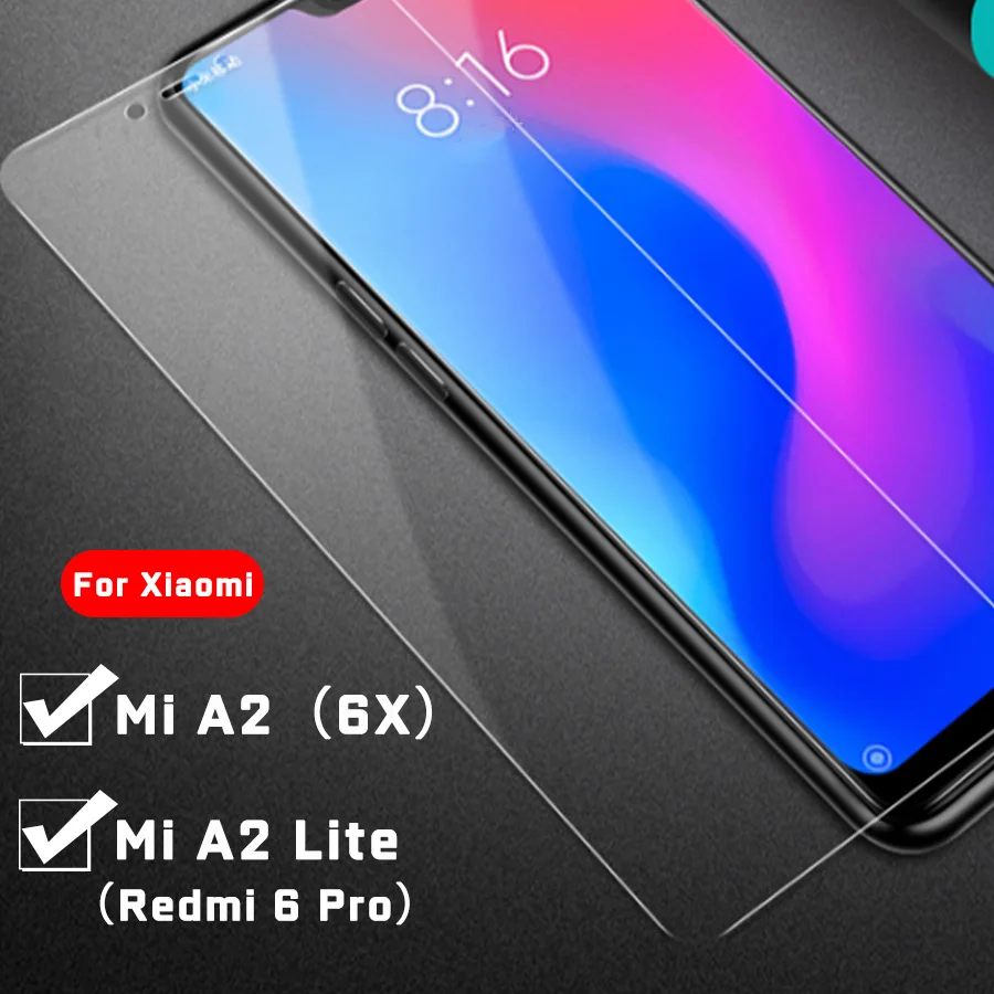 Для xiaomi redmi 6 Pro закаленное стекло xiaomei readmi a2 lite Защитная пленка для экрана xiami xiomi 2a