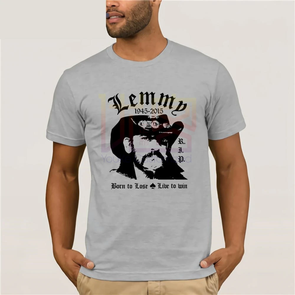 Lemmy T-Shirt Rock n Roll Heavy Metal Musica RIP Shirt S bis 5XL Fan Art