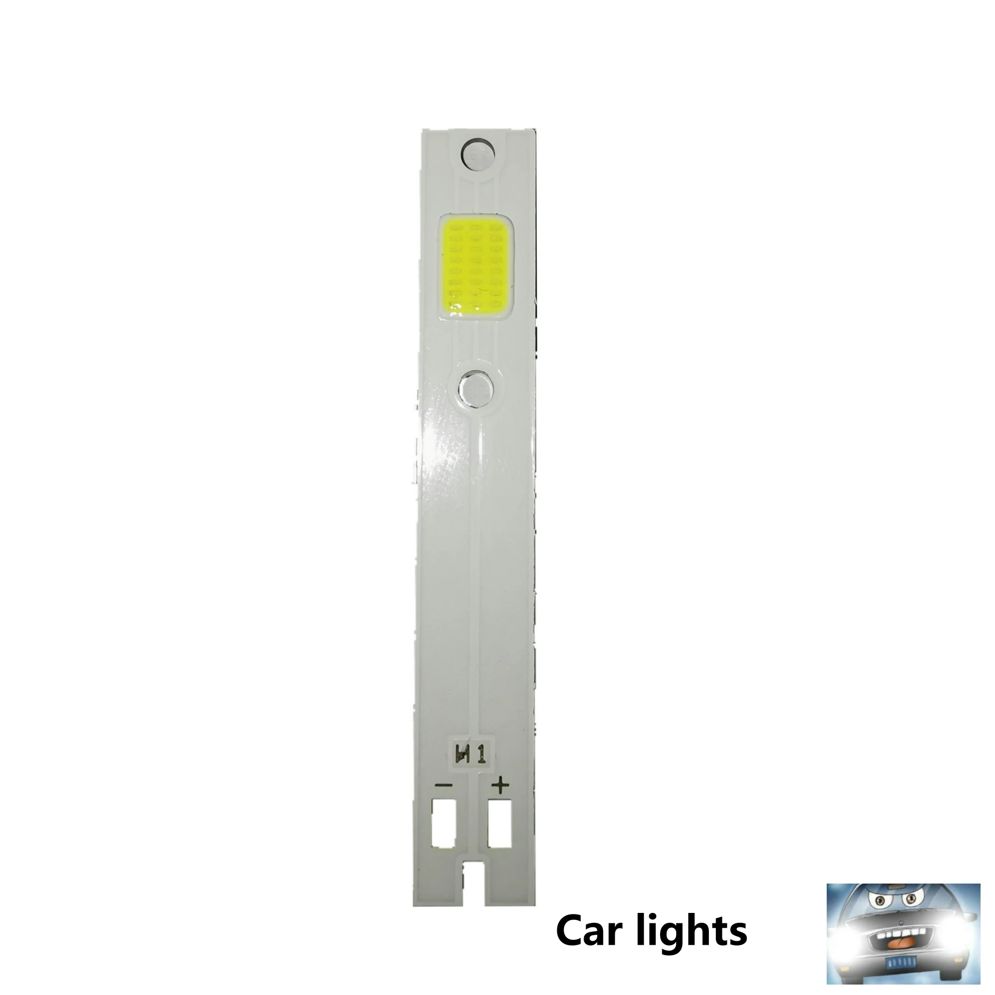 

1 PCS Number 2 LED Car Headlight Car Front Bulb Super Bright White Beam 6000K 12V Car Modeling Fog Light Kit