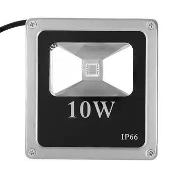 

Flood Waterproof Spotlight for Outdoor Garden Yard Lawn AC85-265V 10W RGB LED