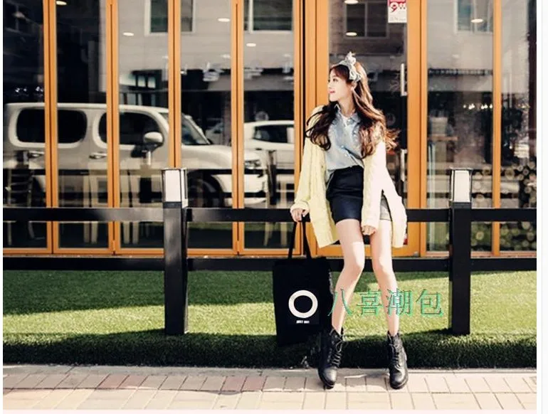 Fashion Harajuku Fashion Origional Geometric Pattern Environmentally Friendly Triangular Circle Shopping Bag One Shoulder C