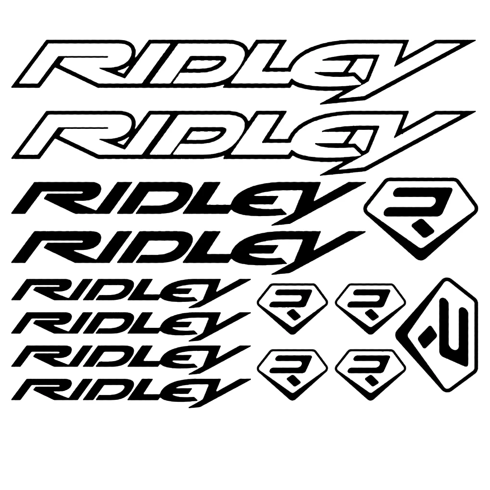 RIDLEY noche 2015 Marco Pegatina X/Decal Set 