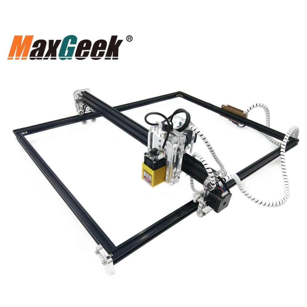 Maxgeek Max-565 лазерная гравировка машины 2500 мвт/5500 МВт/15 Вт Лазерный Гравер 500*650 мм