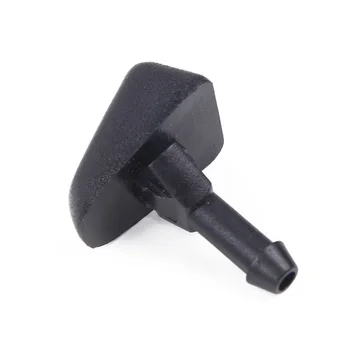 

Exterior Washer Nozzles 2pcs Windshield Jet 30655605 Black Replacement