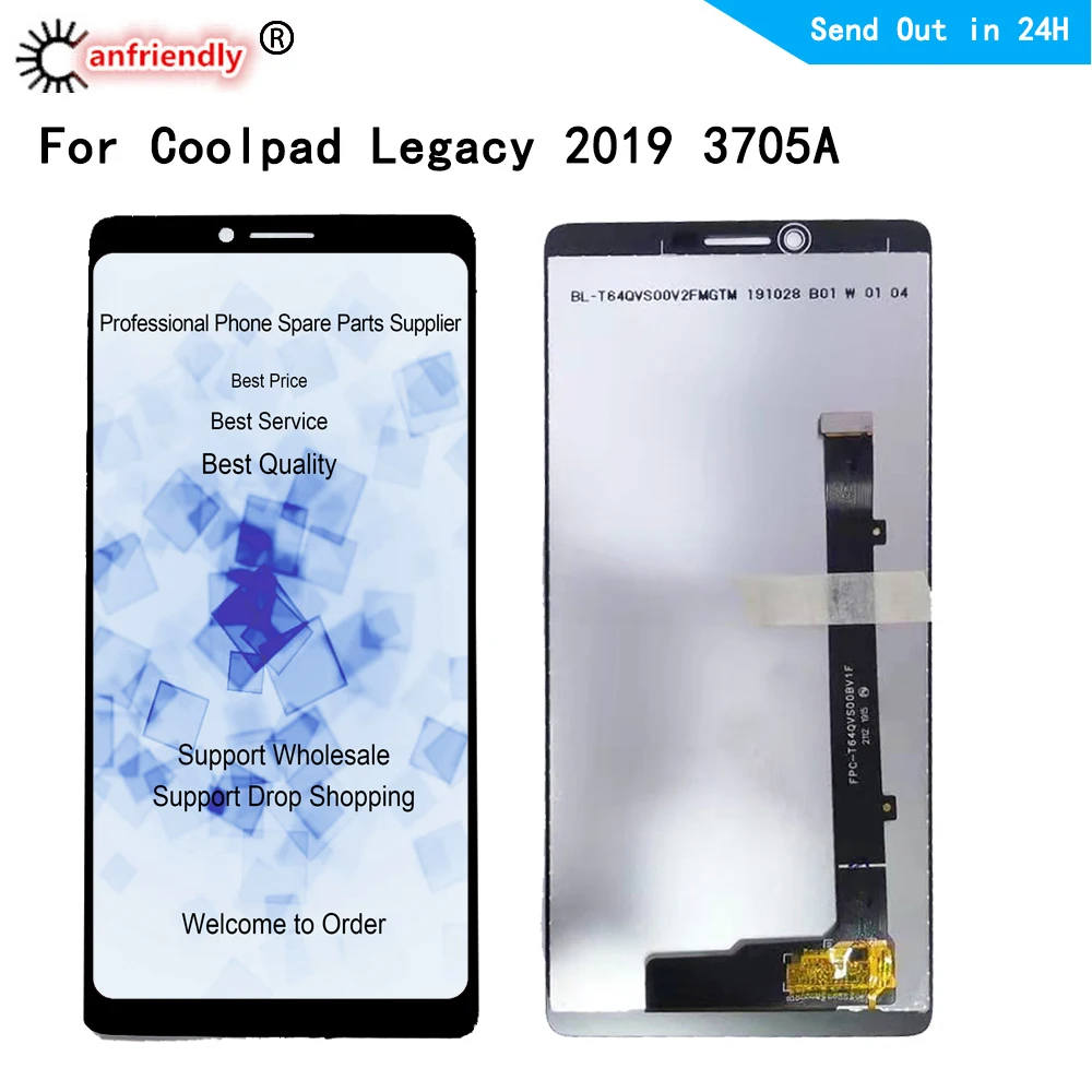 ЖК-дисплей для Coolpad Legacy 3705A ЖК-дисплей, сенсорная панель, сенсорный экран, дигитайзер, сборка для Coolpad Legacy 3705A lcd s