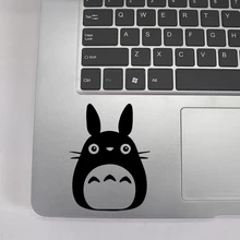 Наклейка на ноутбук, МИЛЫЙ Тоторо, наклейки на компьютер, водонепроницаемые и съемные наклейки для украшения кожи ноутбука