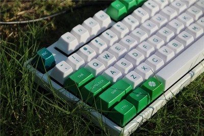 87 104 ключей SA профиль ключ крышка для MX Переключатель механический зеленый лесная тематика keycap для filco с бесплатным дополнительным комплектом
