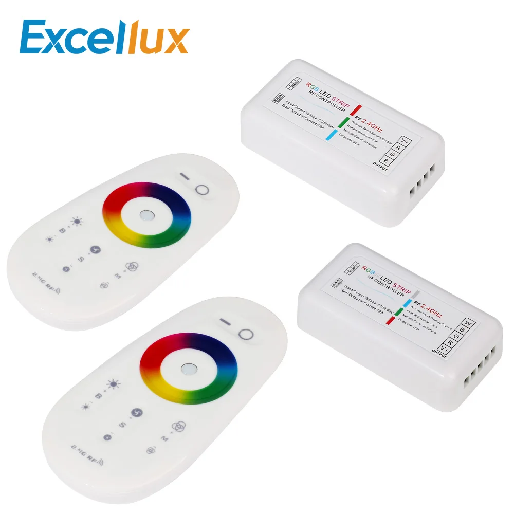 Беспроводной светодиодный пульт дистанционного управления RGBW/RGB 2 4G 12 В 24