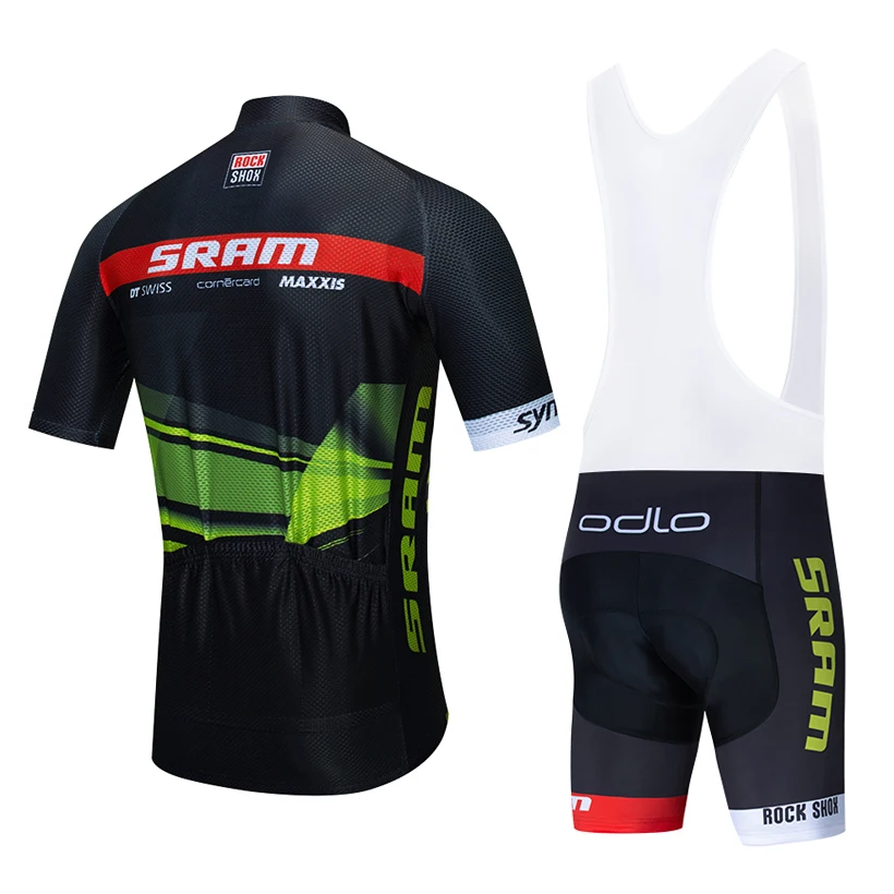 Новинка sram велосипедная команда Джерси 20D велосипедные шорты костюм Ropa Ciclismo мужская летняя быстросохнущая профессиональная велосипедная одежда