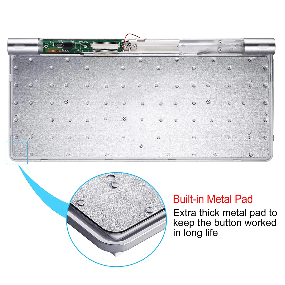 Spanish layout Wireless Keyboard and Mouse 2.4G Slim Compact Quiet Small Keyboard Mouse Combo for Windows Laptop PC - Image 4