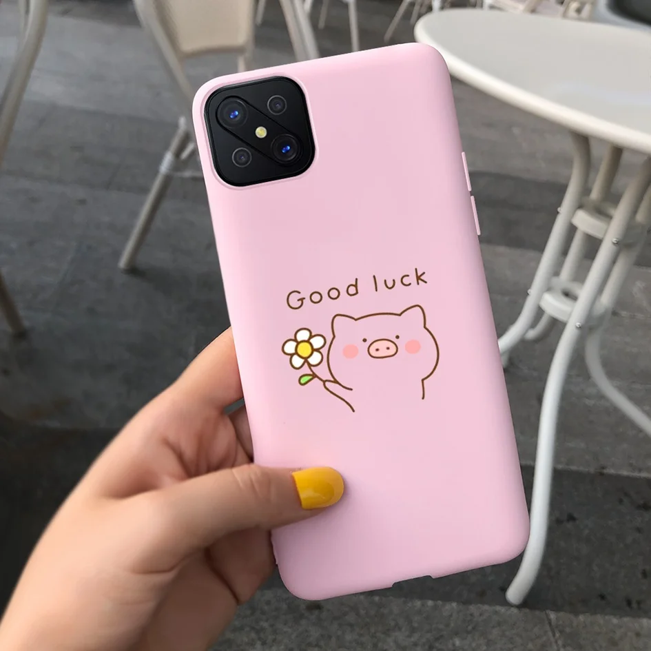 Floral Cartoon Protective Phone Case - Soft Bumper Cover