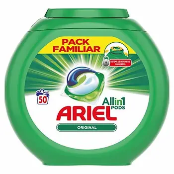 

Ariel 3 en 1 Pods Alpine Nettoyant en capsules – 50 lavages