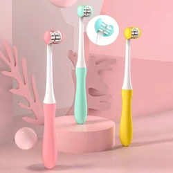 Cepillo de dientes en forma de U para niños, limpieza de 360 grados, suave, para bebé, cuidado bucal, cuidado de la salud