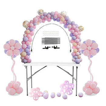 

Detachable Table Balloon Arch Kits DIY Birthday Party Wedding Decoration Balloons Column Stand Ballon Arch Supplies