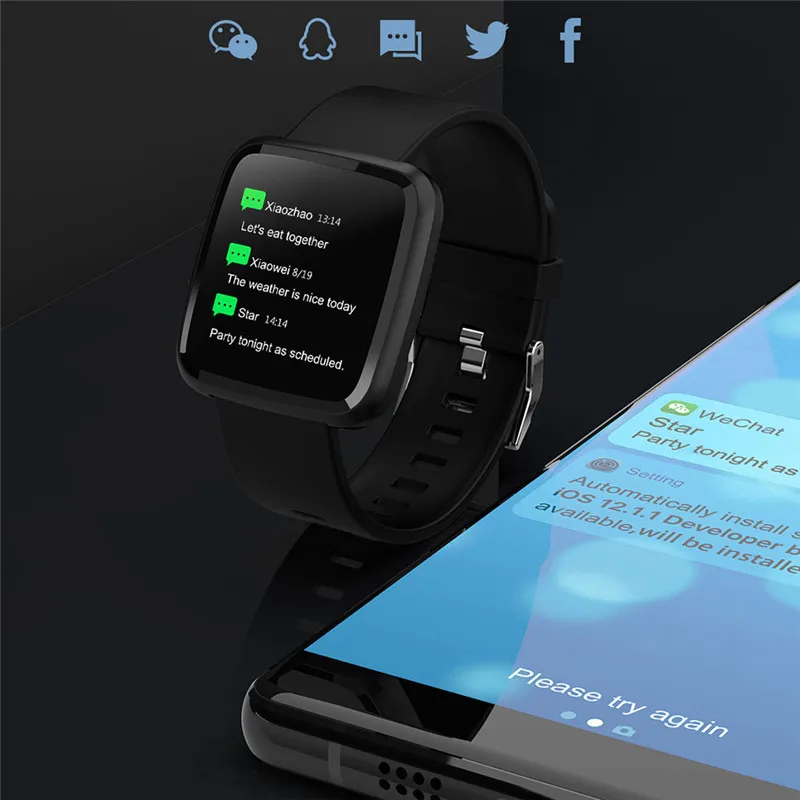 CY7 PRO Смарт часы полный экран сенсорный IP67 Водонепроницаемый Bluetooth Спорт фитнес трекер для мужчин Smartwatch для IOS Android телефон D7