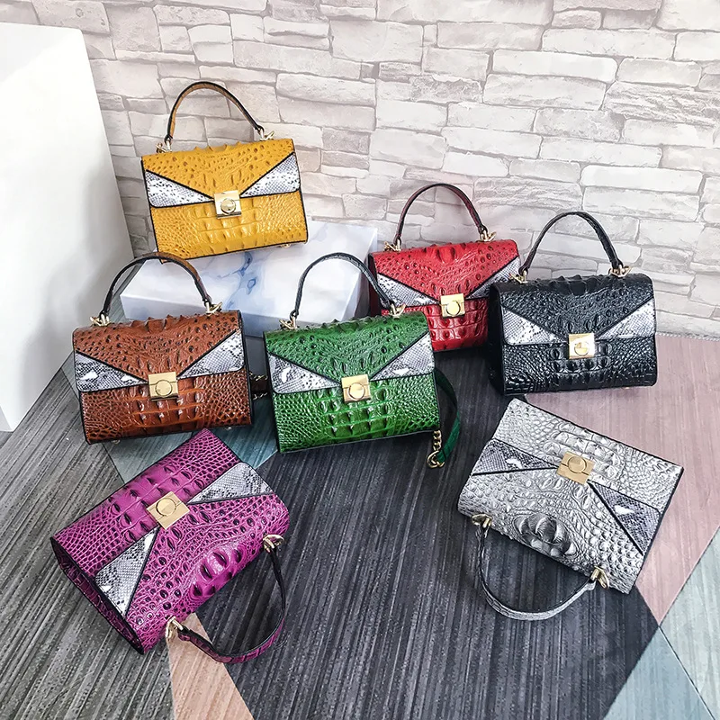 

Bags2019 Fashion New Style Simple Versatile Dionysus Bag-Hand Crocodile Pattern Shoulder Chain Shoulder Bag