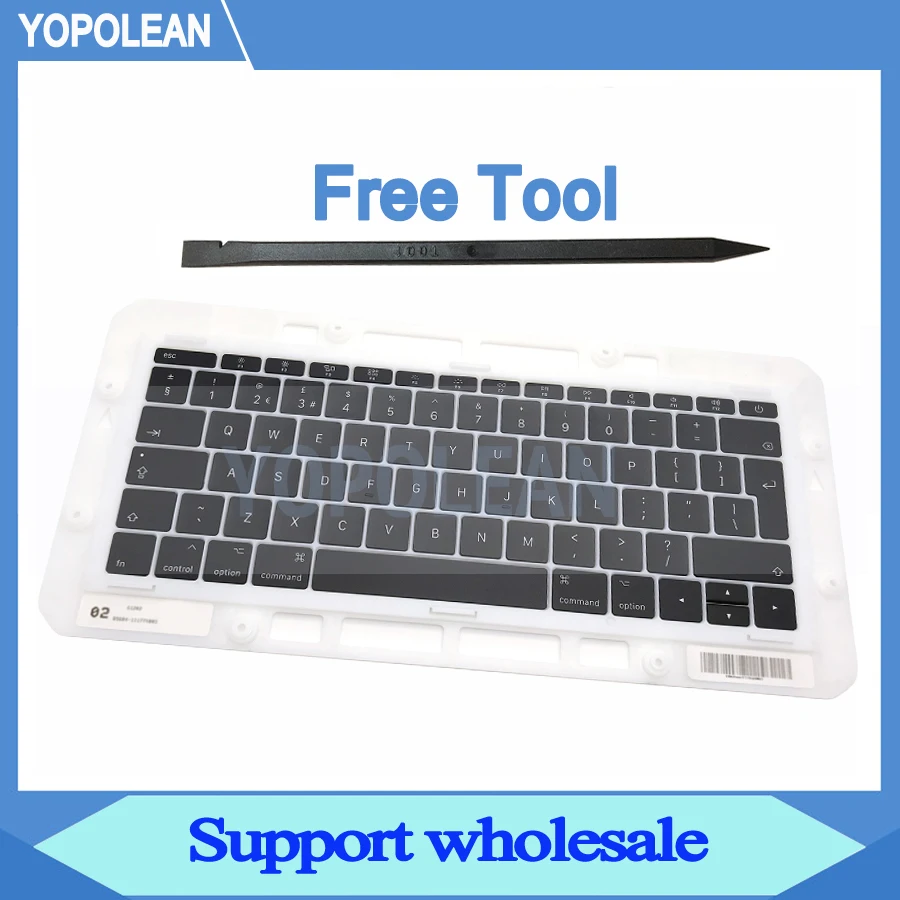

Brand New UK English Key Cap Keycaps For Macbook Pro Retina 13" A1708 Keycaps 2016 2017