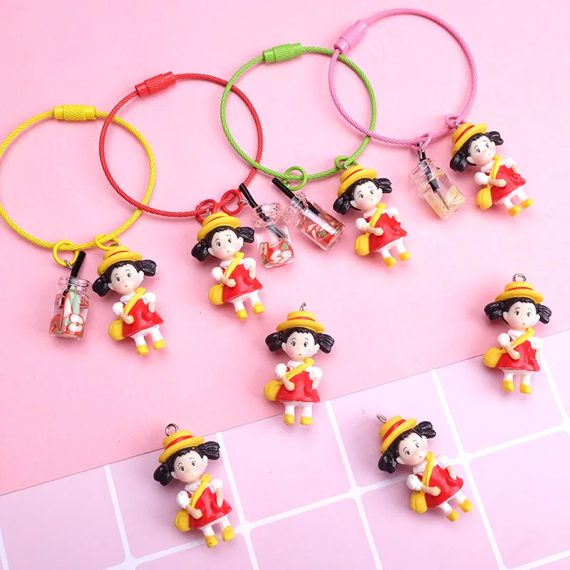 Cute Keychains Japanese Anime Hayao Miyazaki My Neighbor Totoro XiaoMei