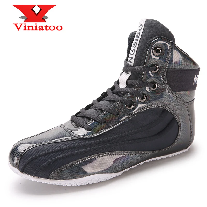 

2020 New Quality Wrestling Shoes Men Luxury Wrestling Trainers Sneakers Men Big Size 36-46 Comfortable Boxing Shoes Male