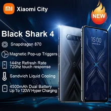 Xiaomi – Smartphone Black Shark 4 de 6 go/8 go/12 go de Ram, 128 go et 256 go de Rom, téléphone Gaming, Version globale 