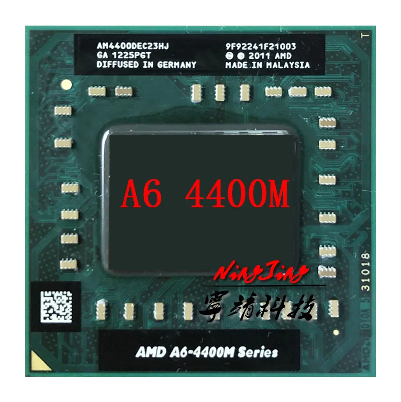 

AMD A6-Series A6-4400M A6 4400M 2.7 GHz Dual-Core Dual-Thread CPU Processor AM4400DEC23HJ Socket FS1