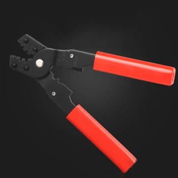 

WX 202B Multi Functional Crimping Plier Portable Pocket Mini Cutting Metal Pressing Hand Tool Stripping Straight Wires Terminals