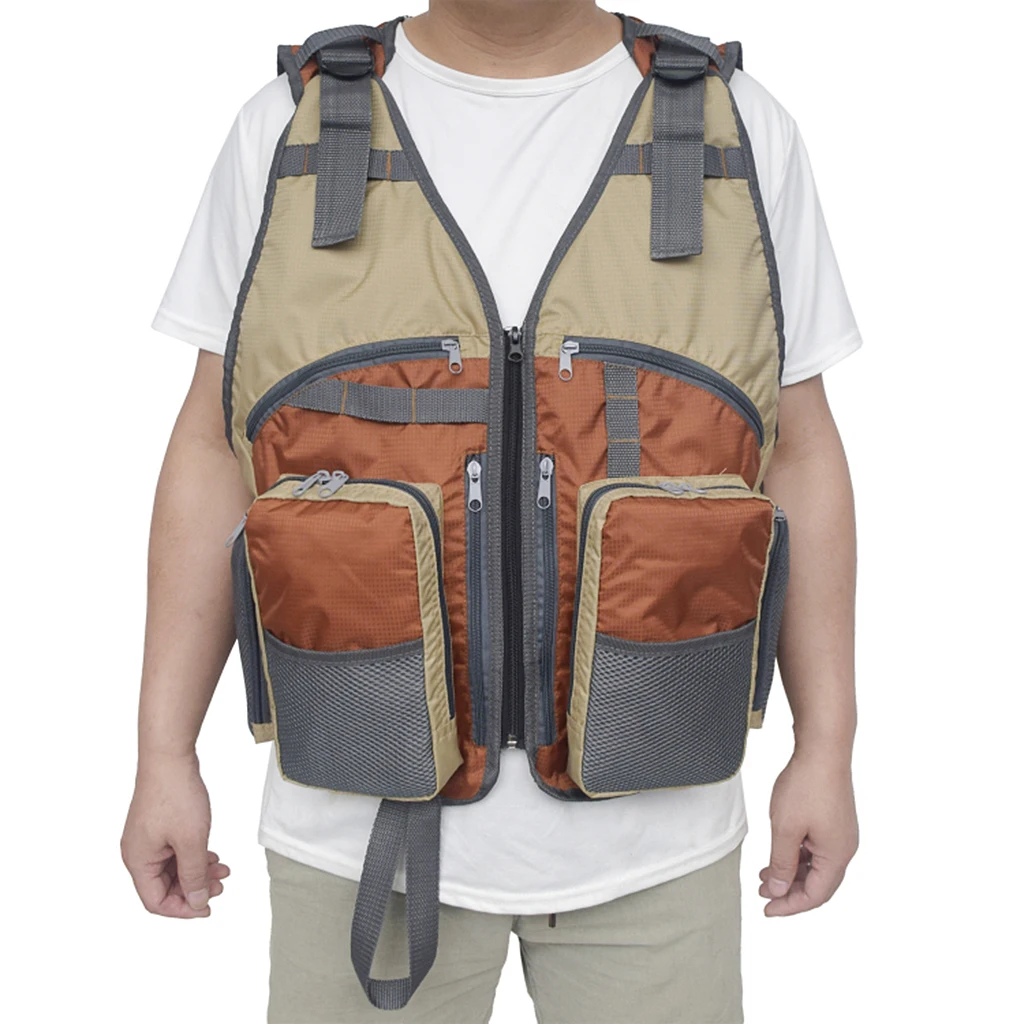 Fly Fishing Backpack Vest Combo Chest Pack for Tackle Gear and Accessories - Quick-Dry & Breathable