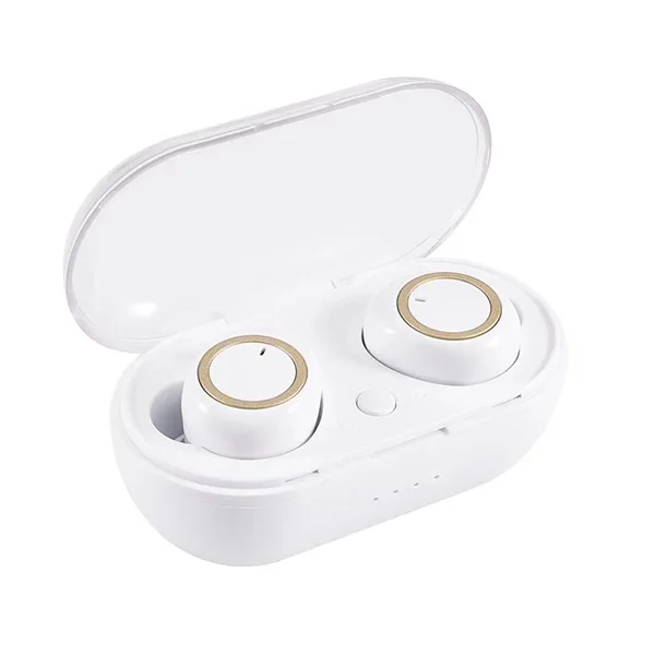gold white Bluetooth 5,0, наушники, беспроводная гарнитура, Hi-Fi, стерео, бас, наушник для Android ios, водонепроницаемый, для xiaomi, huawei, iphone - Цвет: gold white