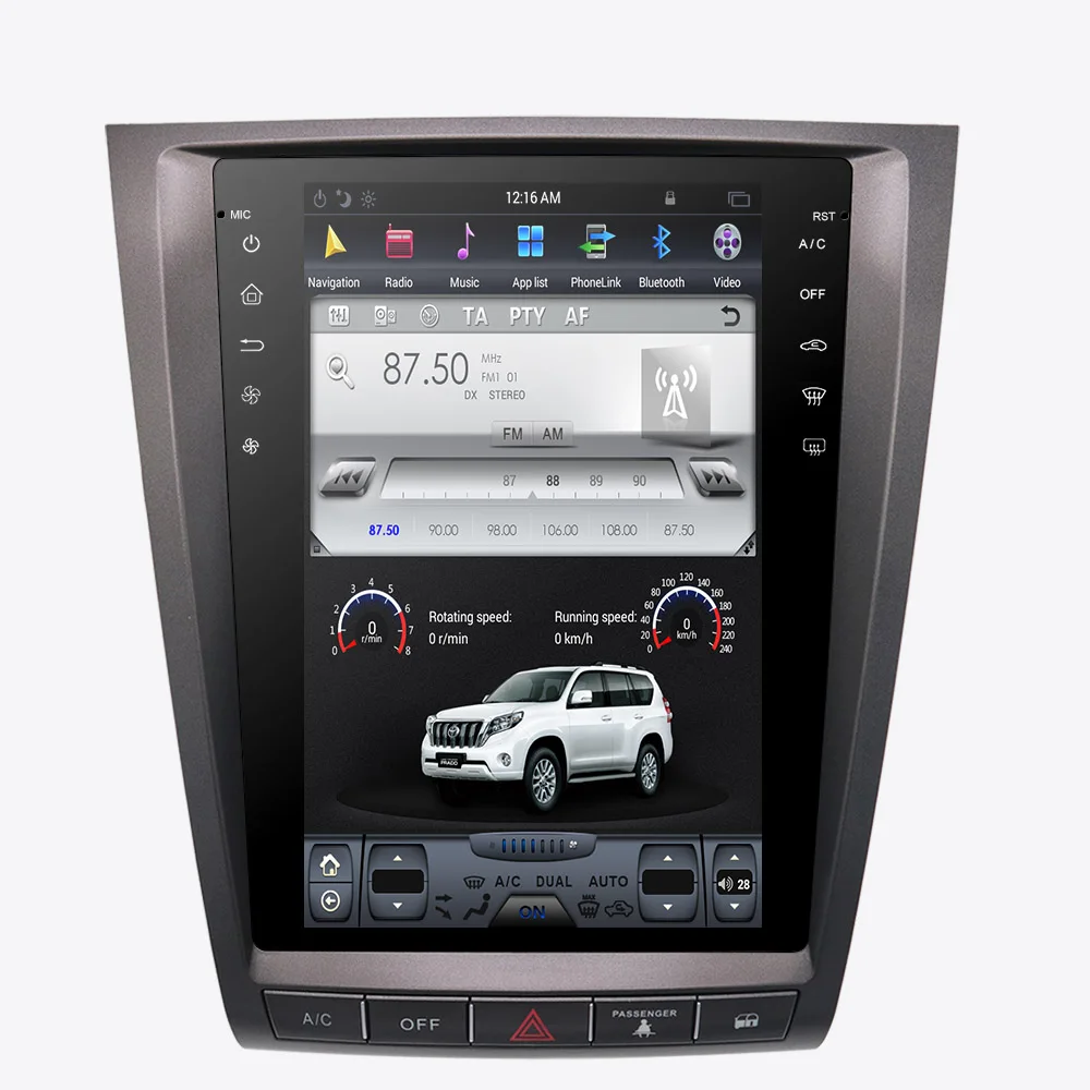 Android 9 Tesla стиль автомобильный dvd-плеер gps навигация для Lexus GS300 GS460 GS450 GS350 GS400 Авто Радио стерео Мультимедиа Плеер