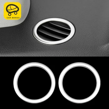 

CarManGo For Mercedes Benz GLE ML GL GLS Auto Car Dashboard Air Outlet Vent Ring Frame Cover Trim Sticker Interior Accessories